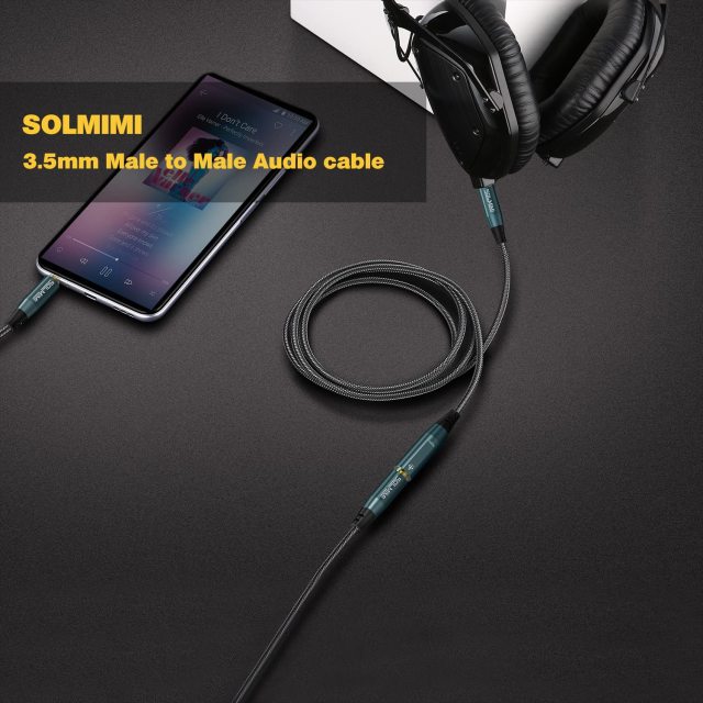 SOLMIMI 3.5mm Male to Male Stereo Audio Cable