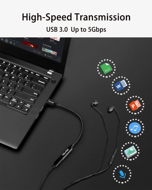 SOLMIMI USB C Female to USB Male Adapter