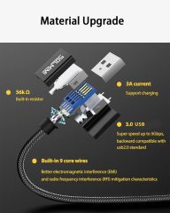 SOLMIMI USB C Female to USB Male Adapter