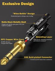 SOLMIMI 1/4 Headphone Adapter,