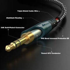 SOLMIMI 3.5mm Male to Male Stereo Audio Cable