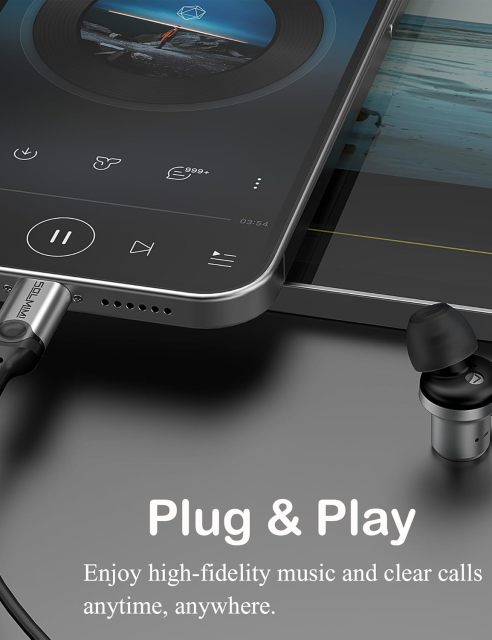 SOLMIMI USB C Headphones Wired