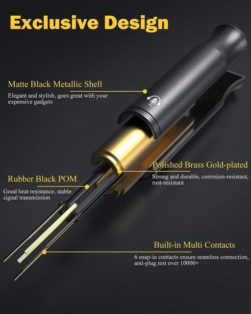 SOLMIMI Headphone Splitter 3.5 mm TRRS