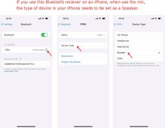 LOKUKA Bluetooth 5.3 to Aux Adapter for Car or Amp, USB to 3.5mm Female Bluetooth Receiver