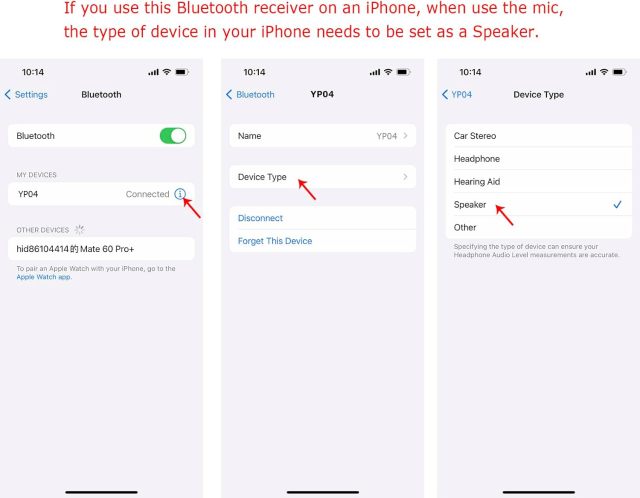 LOKUKA Bluetooth 5.3 to Aux Adapter for Car or Amp, USB to 3.5mm Female Bluetooth Receiver