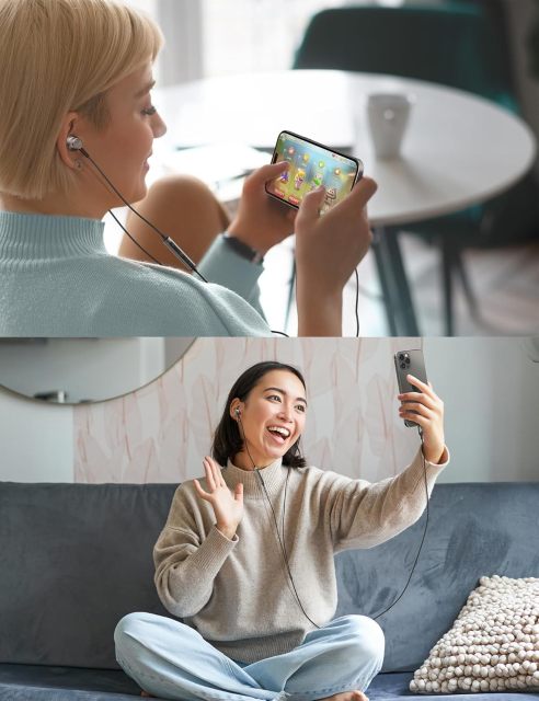 SOLMIMI USB C Headphones Wired