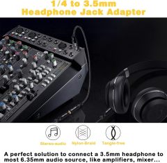 SOLMIMI 1/4 Headphone Adapter,