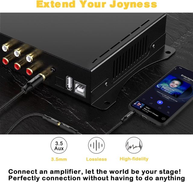 SOLMIMI 1/4 Headphone Adapter,