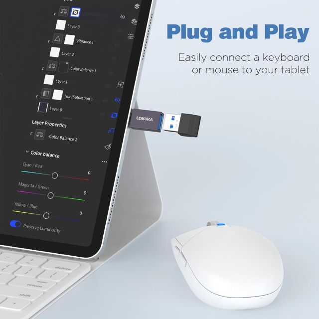 USB C to USB A Female Adapter