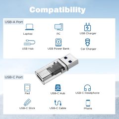 USB C Female to USB Male Adapter