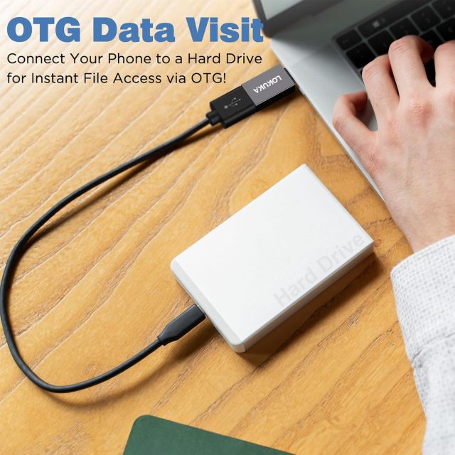 USB C to USB A Female Adapter