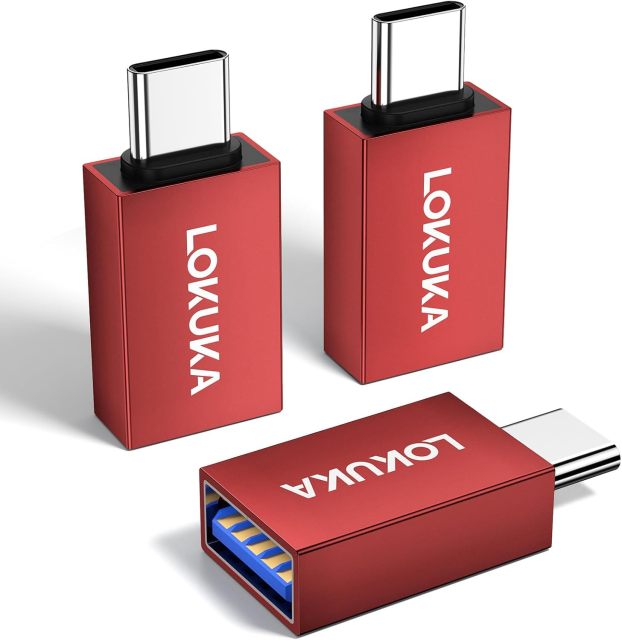 USB Female to USB C OTG Adapter