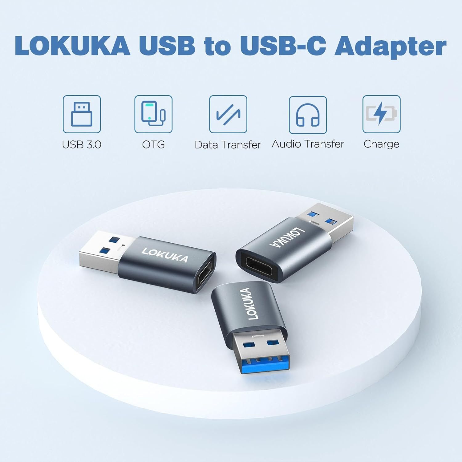 USB C to USB A Female Adapter