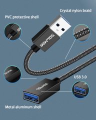 USB Extension Cable 8 FT