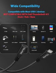 USB Type C Extender,USB 3.2 Male to Female Cable