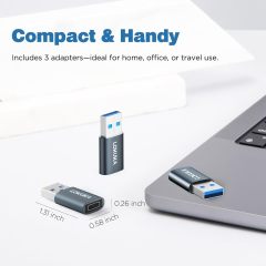 USB C to USB A Female Adapter