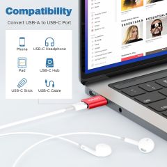 USB C Female to USB Male Adapter