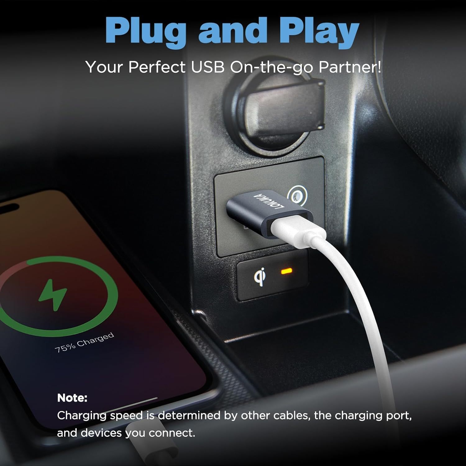 USB C to USB A Female Adapter