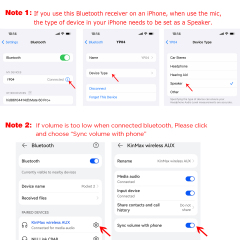 Bluetooth 5.3 to Aux Adapter for Car or Speaker