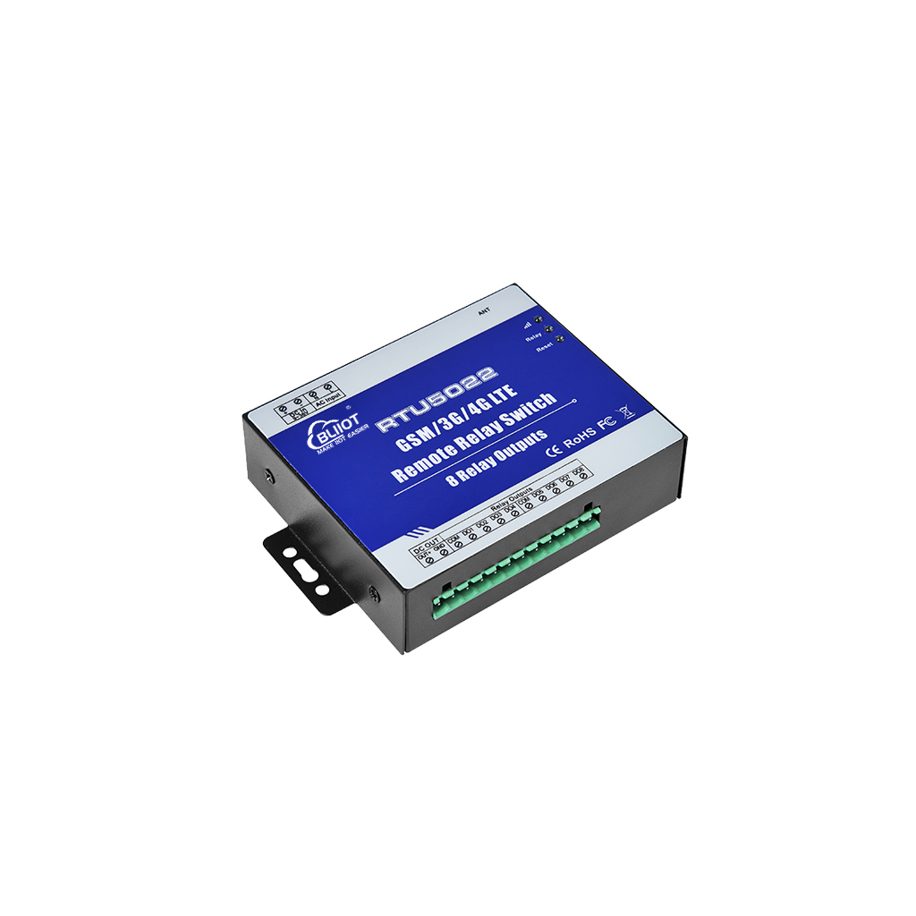 Relay controller with 8 outputs
