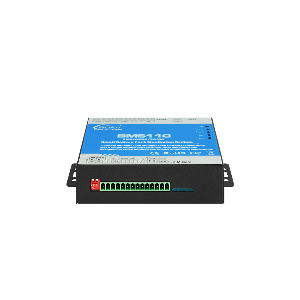 SMS Battery monitoring system
