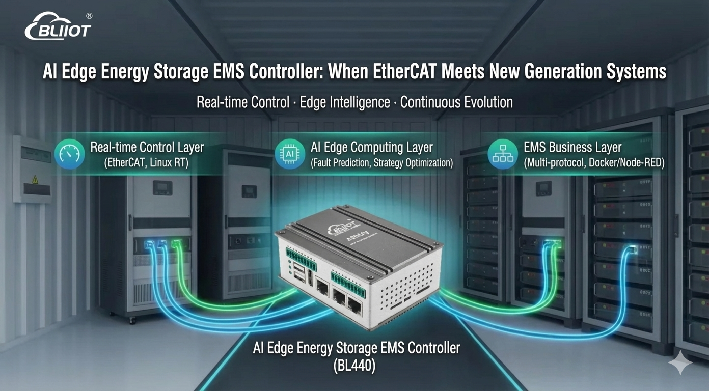 AI Edge Energy Storage EMS Controller BL440: When EtherCAT Meets the ...