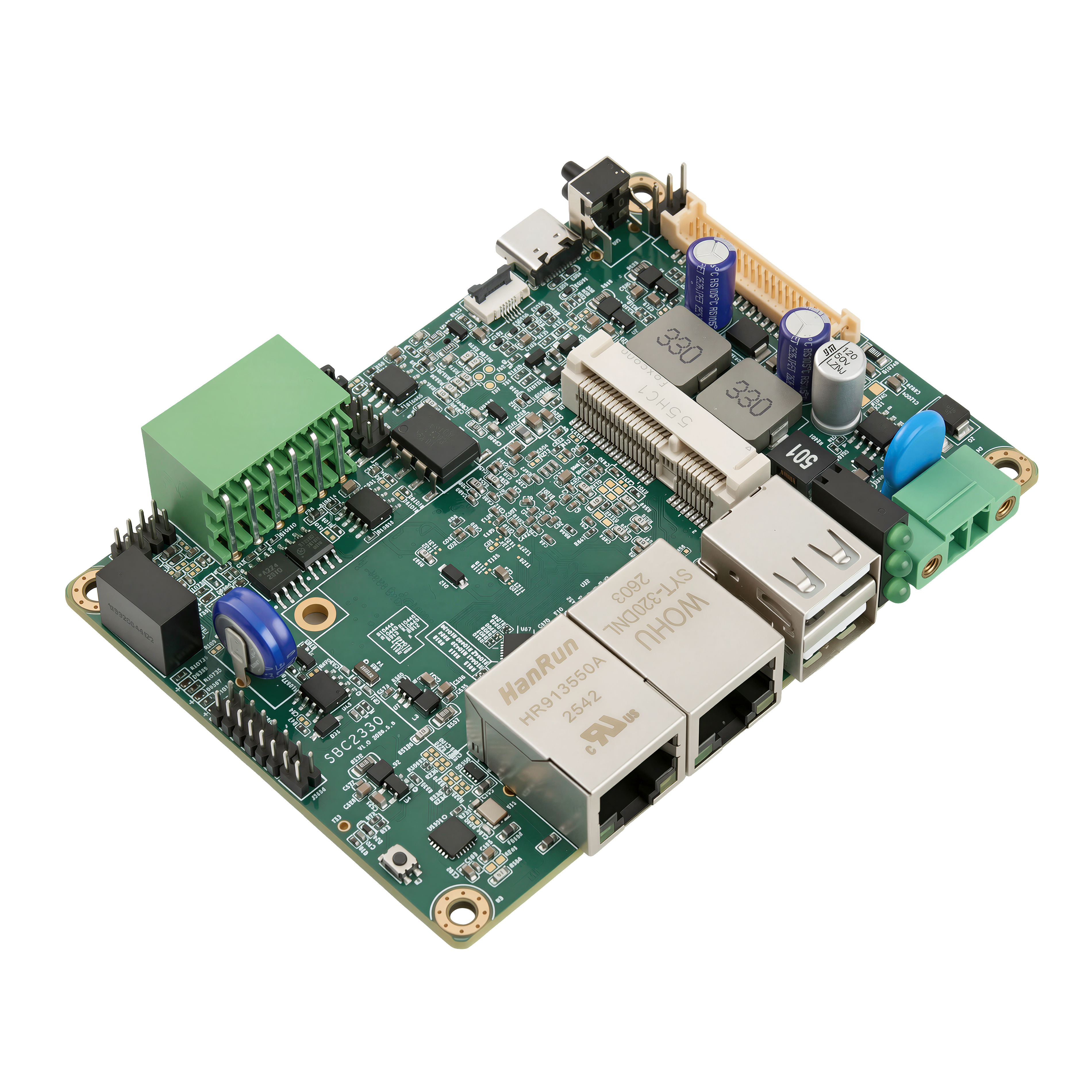 2.5" Embedded Single Board Computer SBC2332 with Enclosure,2.5" Embedded Single Board Computer SBC2332 with Enclosure