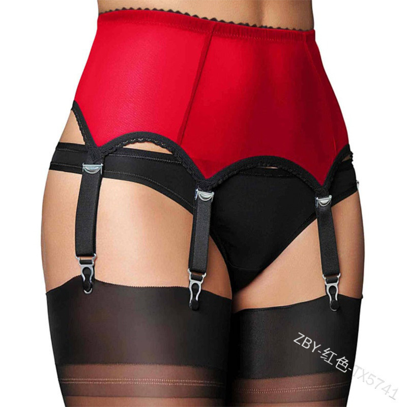 Amazon Sexy Mesh Adjustable Buckle Garter Belt