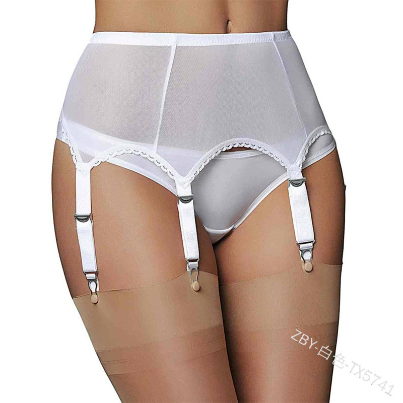 Amazon Sexy Mesh Adjustable Buckle Garter Belt