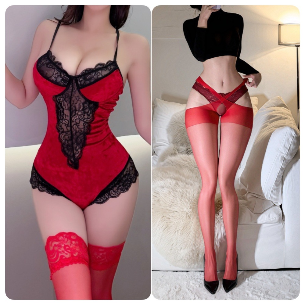 Sexy pure desire hollow thin with steel support women's lace lace mesh splicing passion free to take off