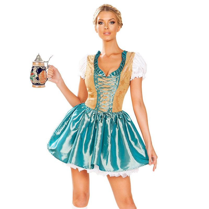 New cosplay beer girl Halloween Duke maid beer promotion girl