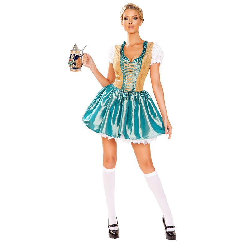New cosplay beer girl Halloween Duke maid beer promotion girl