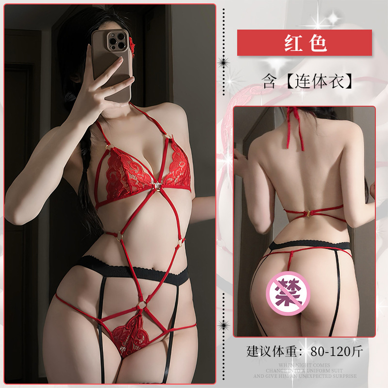 Push-up bra, fun outfit, no-take-off suit, pure temptation, strapless underwear