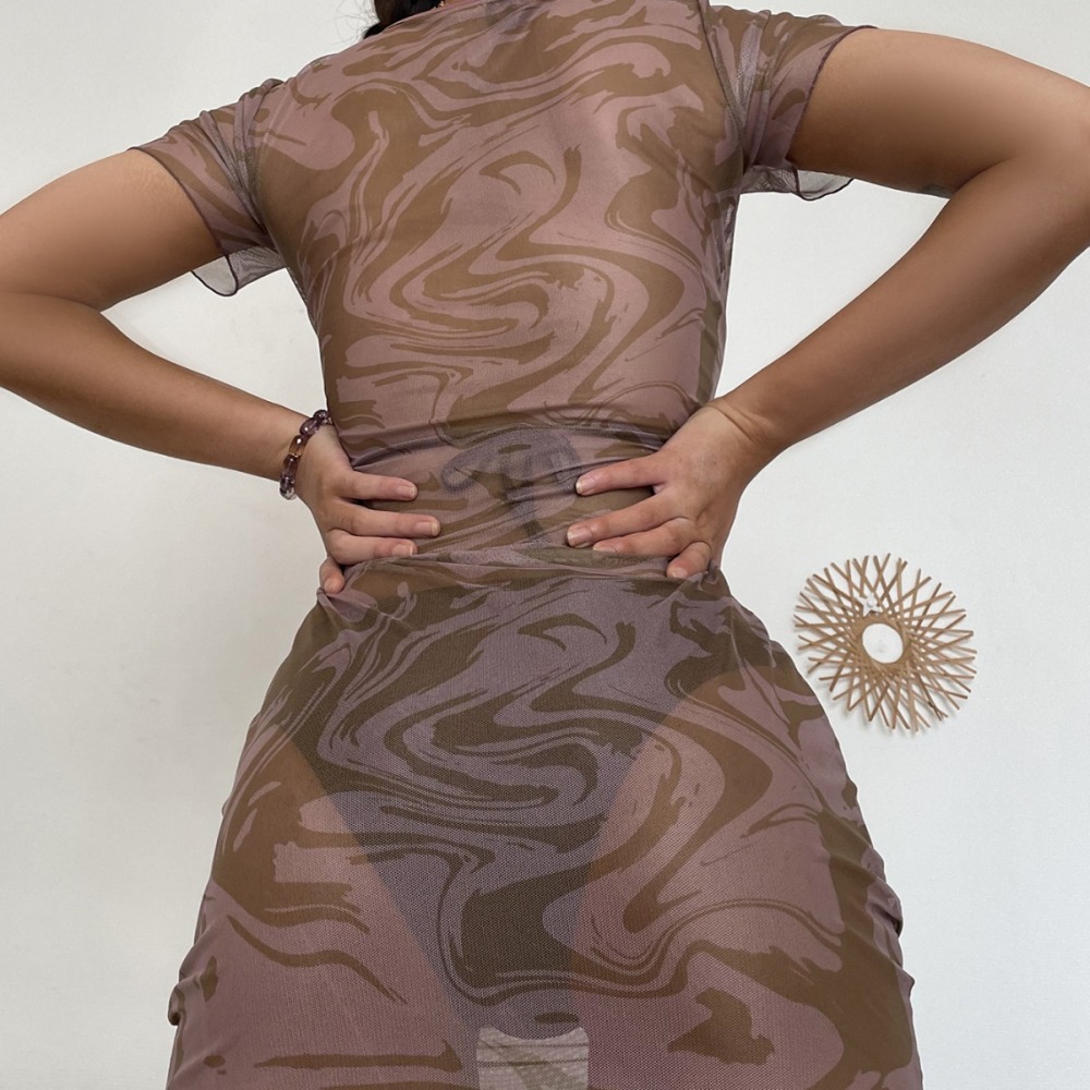 Sexy Printed Cover-up Bikini