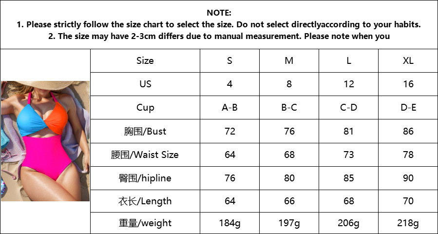 Hot style slim high waist sexy bikini one-piece swimsuit