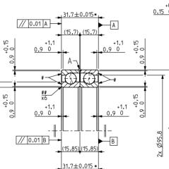 BA2-9205 High-precision angular contact ball bearings P5