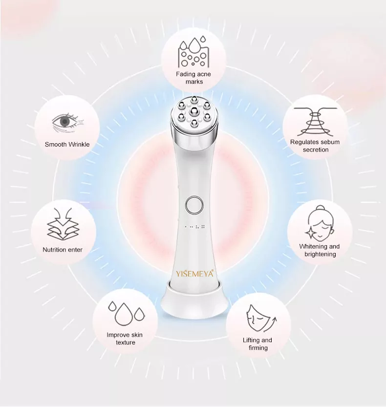 Beauty Personal Care Products 3 in1 RF LED Vibration device Face Beauty Skin Care Face Beauty Equipment