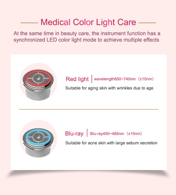 4 in 1 New Professional HIFU RF Red Light Therapy EMS Instrument Anti Wrinkle Treatment RF Equipment