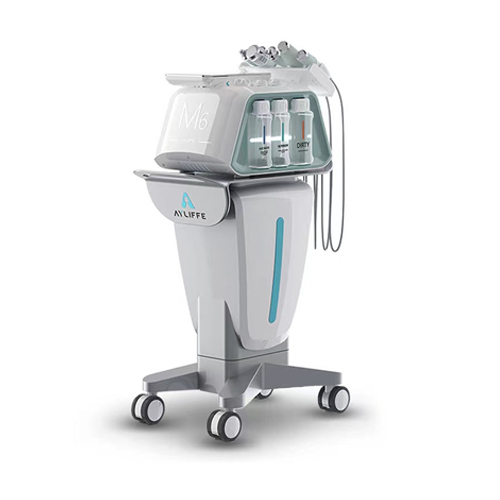 6 in 1 aqua facial jet peel vacuum face cleaning hydro dermabrasion device for SPA