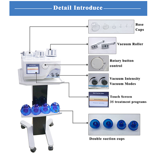 Screen touch starvac sp2 vacuum therapy machine vacuum cup therapy slimming