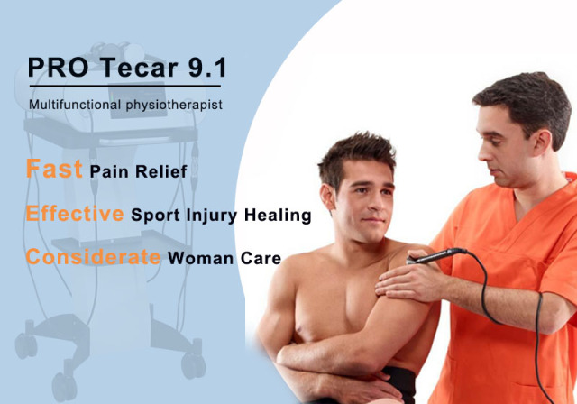 Tecar Back Knee Shoulder Pain Physiotherapy RET CET RF Monopolar tecarterapia pelvic floor tecarterapia machine