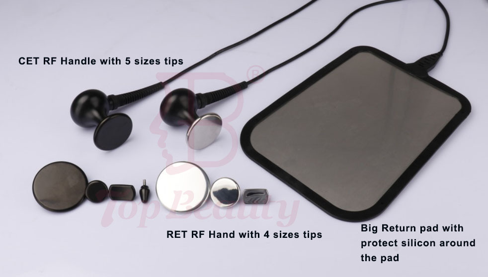 Tecar Back Knee Shoulder Pain Physiotherapy RET CET RF Monopolar tecarterapia pelvic floor tecarterapia machine
