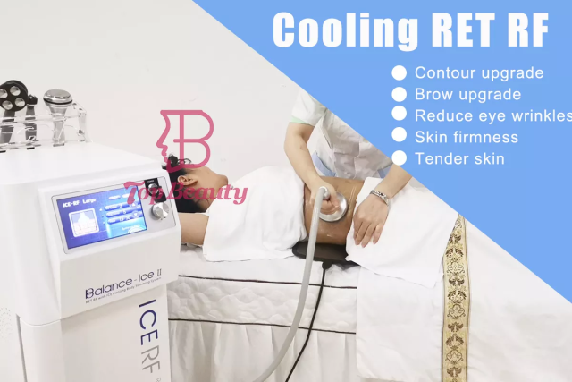 Korea Cooling RF butt lift body sculpting massage rf Face Lifting Body Sliming Machine