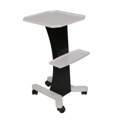 Plastic column Stand beauty salon trolley beauty machine trolley salon cart