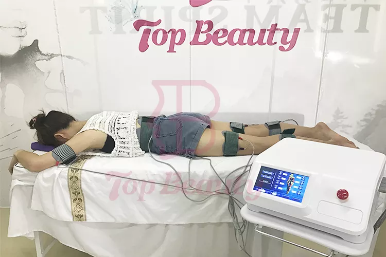 Professional 3 in 1 infrared pressotherapy EMS lymphatic drainage machine with blanket