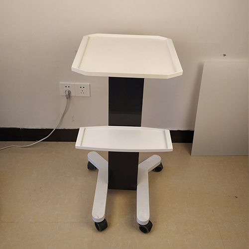 Plastic column Stand beauty salon trolley beauty machine trolley salon cart