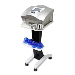 Plastic column Stand beauty salon trolley beauty machine trolley salon cart