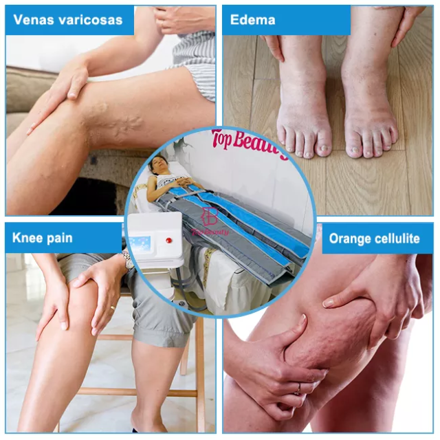 Professional Legs Pressotherapy Massage Machine Lymphatic Drainage Suit