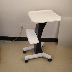 Plastic column Stand beauty salon trolley beauty machine trolley salon cart