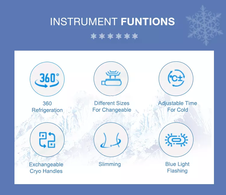 2022 360 Cryo Machine Cryolipolysis Best Price Fat Freezing Machine For Weight Loss Cryolipolysis